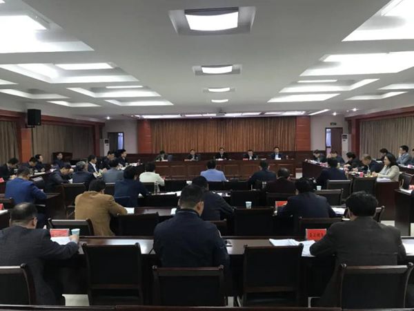 2020年一季度经济运行和4月份全县重点项目暨“五大产业”调度会召开.JPG